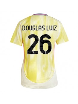 Juventus Douglas Luiz #26 Zenski Gostujuci Dres 2024-25 Kratak Rukavima